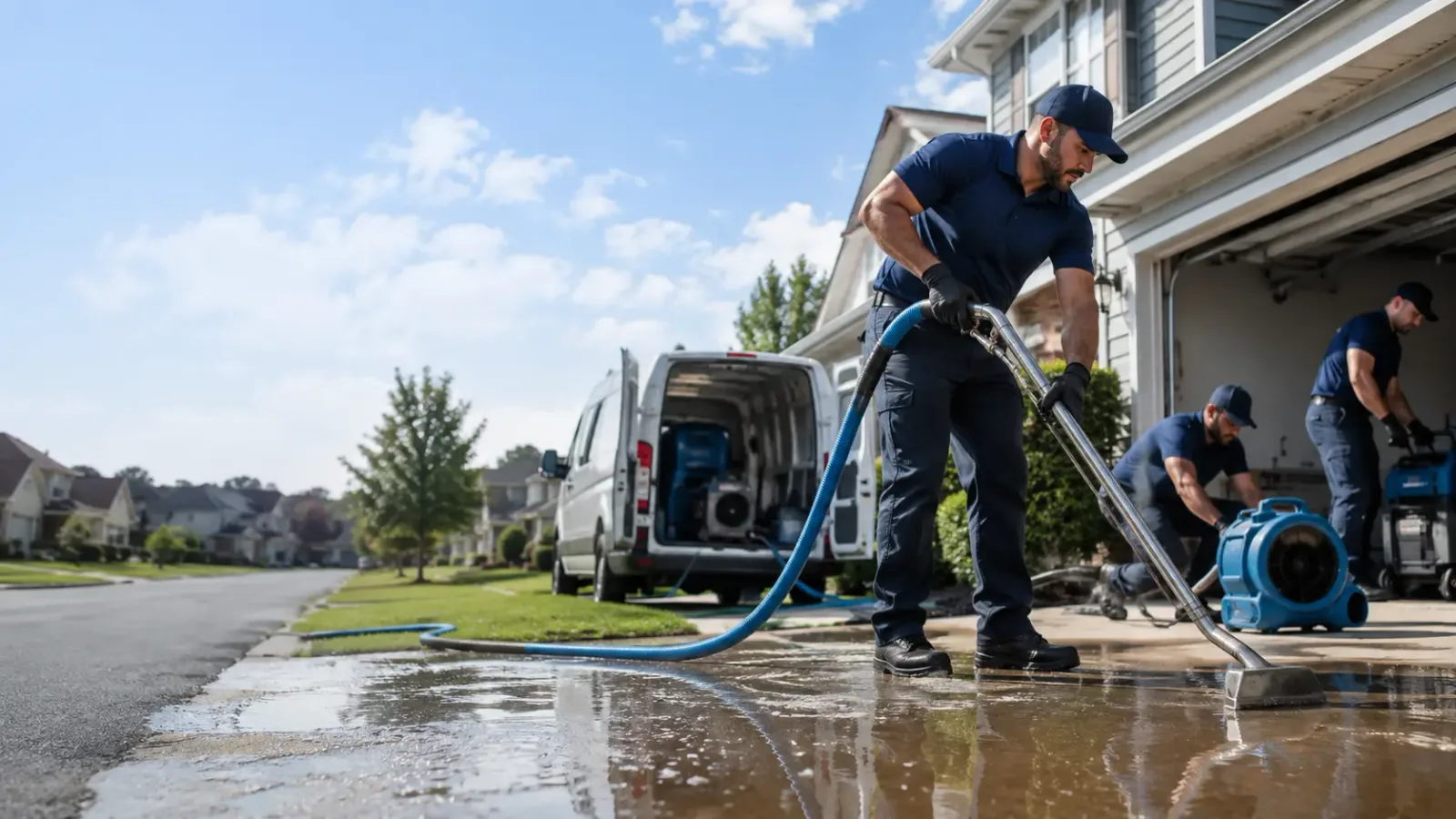 Flood Damage Restoration in Sierra Madre, CA